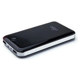 Aigo E12聚合物充电宝 12000mAh超薄便携，平板通用之选